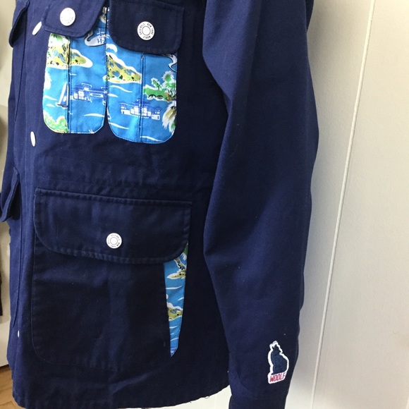 WON Woolf Originals NY cotton hooded jacket medium - Picture 3 of 13